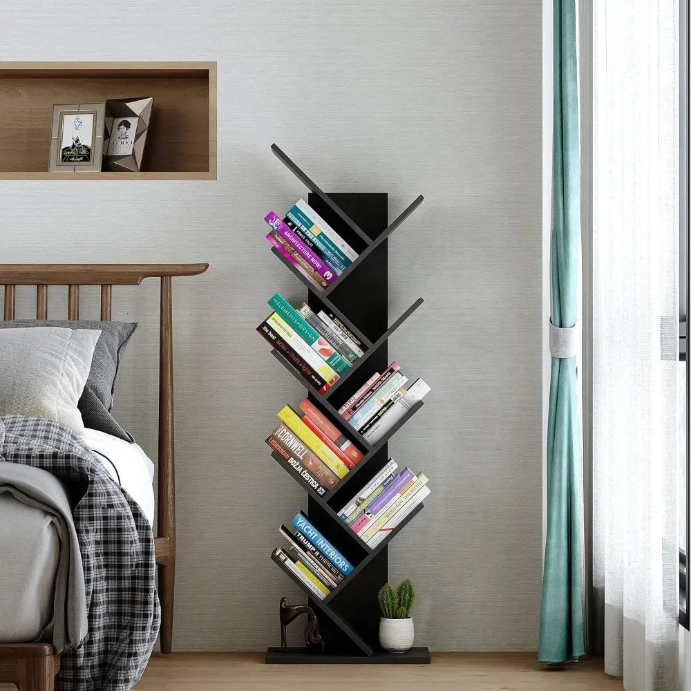 9-Tier Tree Bookshelf