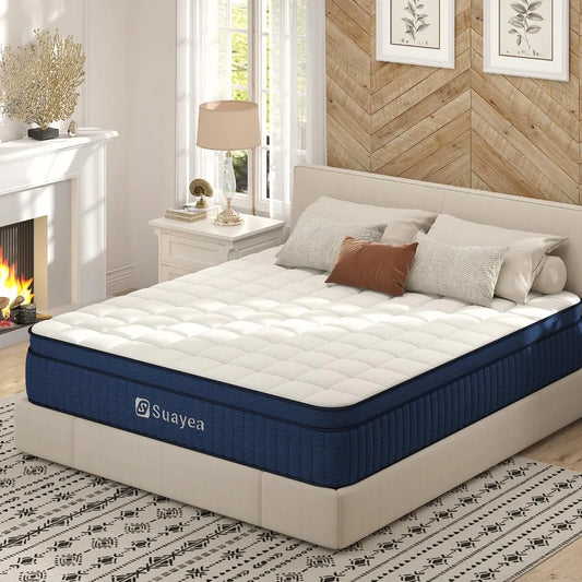 2024 New Gel Memory Foam and Pocket Spring Hybrid Mattress