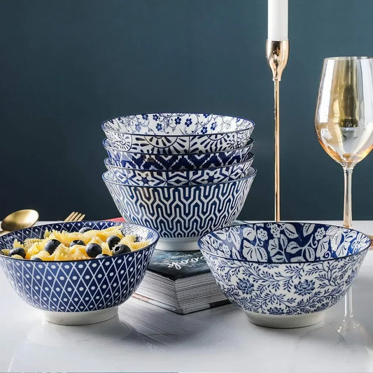 Kitchen Tableware, Ceramic Bowls  Salad and Pasta Plates