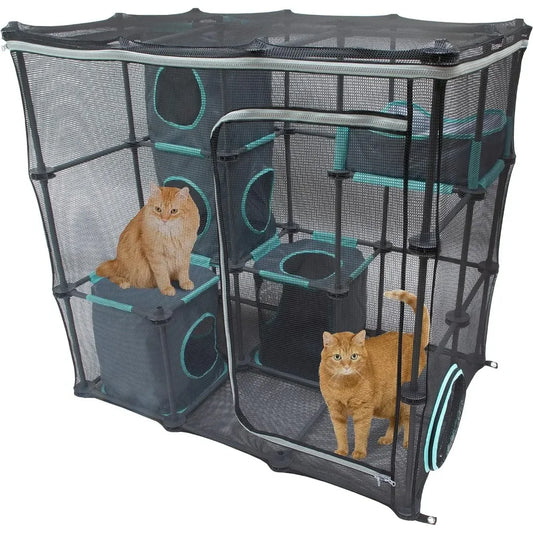 Claw Indoor and Outdoor Mega Kit Cat Furniture Things for Cats Houses & Habitats