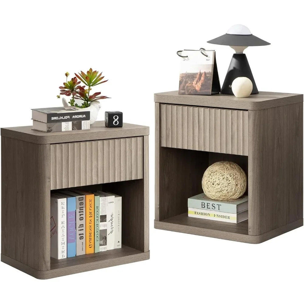 Set of 2 Bedroom Bedside Tables