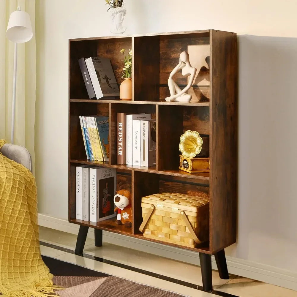 Freestanding Open Book Shelves