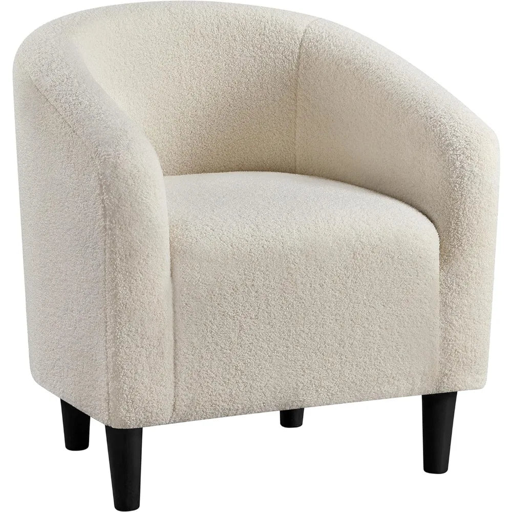 Mid-Century Accent Chairs,Cozy Armchair and Soft Padded Chair for Bedroom/Office/Stu