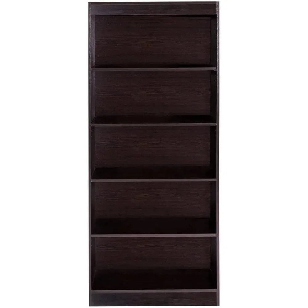 5-Tier  Bookcase Espresso