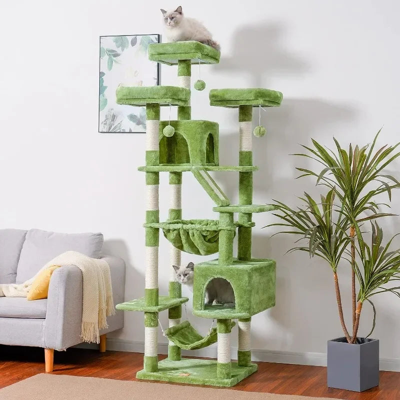 73 inches XXL Multi-Level Cat Tower for Indoor Cats