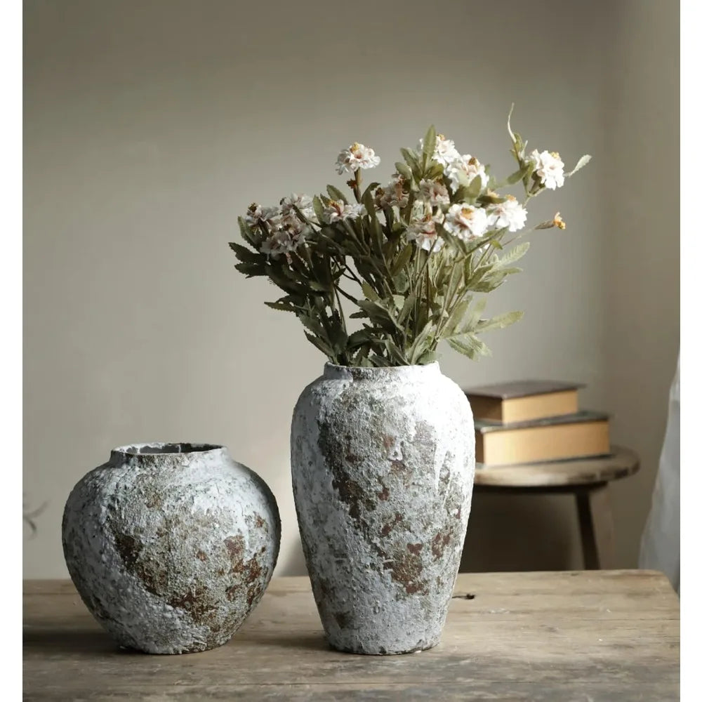 Rustic Ceramic Farmhouse Vase