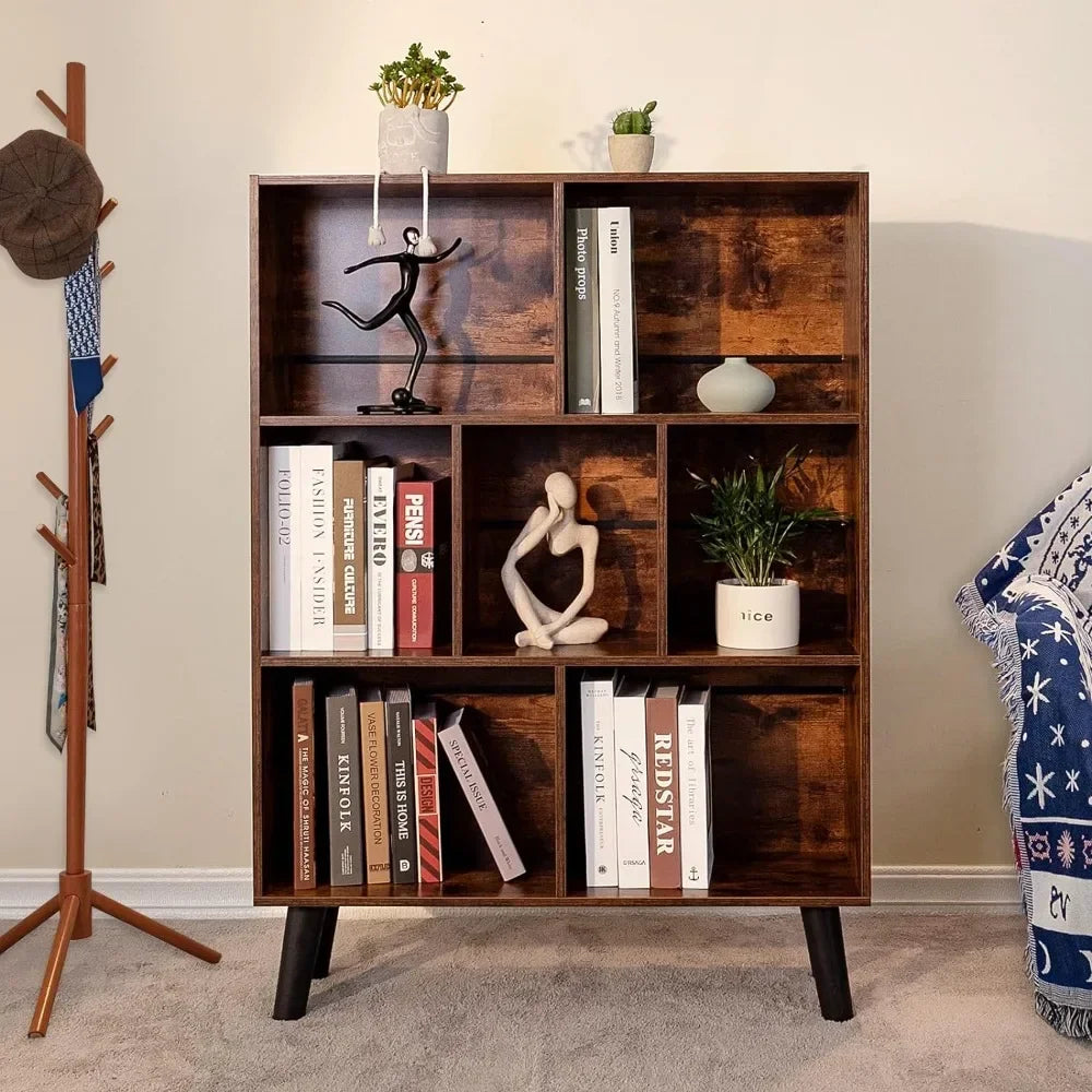 Freestanding Open Book Shelves