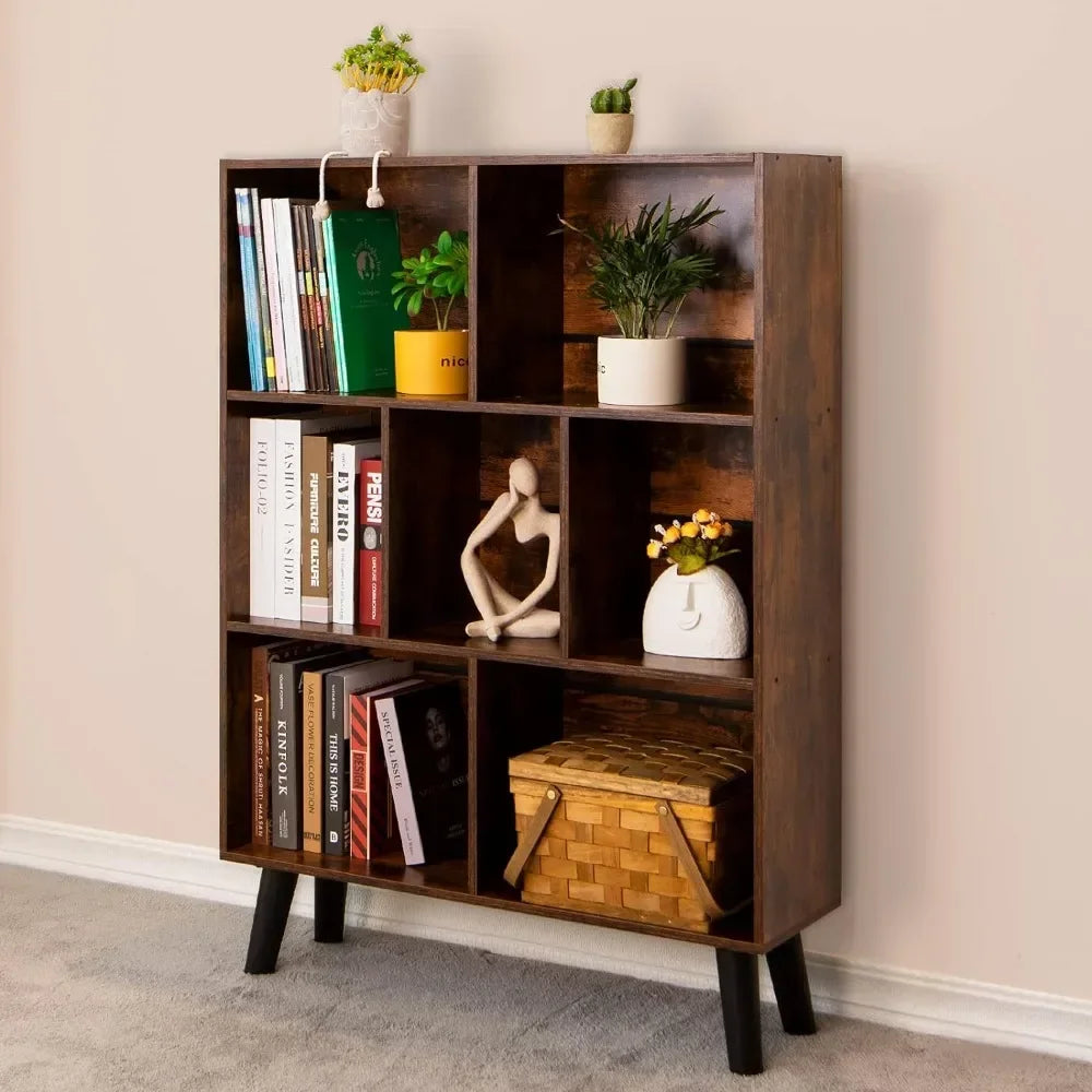 Freestanding Open Book Shelves